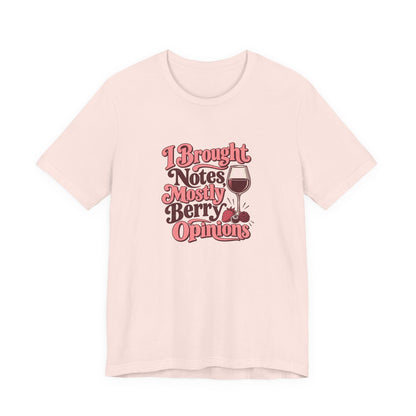 Berry Notes Wine Tasting Tee