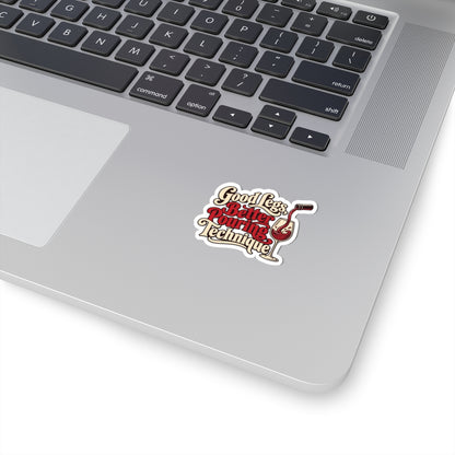 Better Pouring Technique Sticker