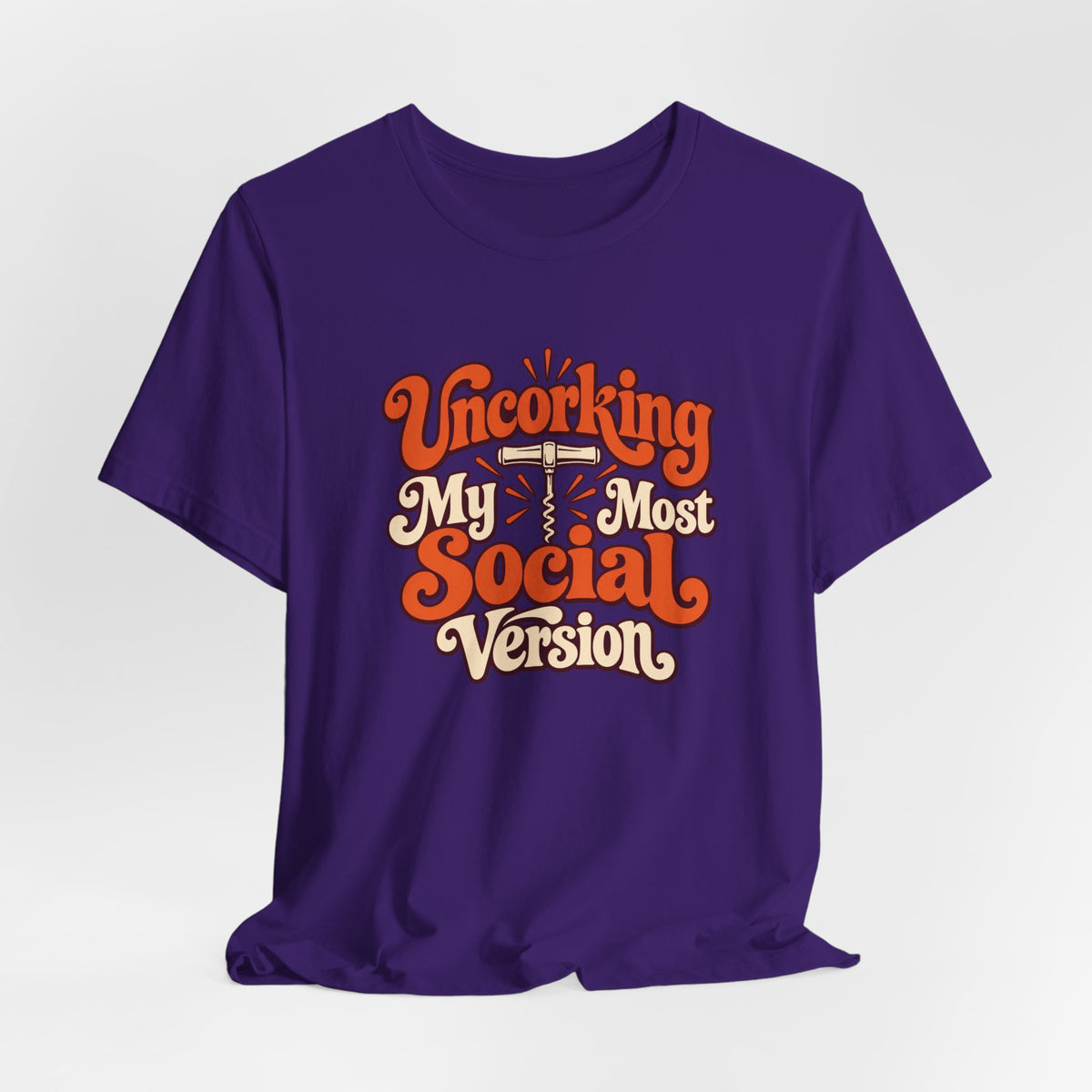 Social Version Wine Shirt