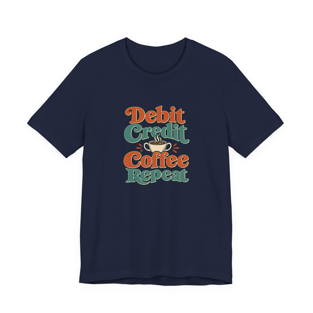 Debits Credits Coffee Tee