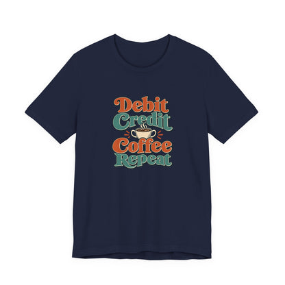 Debits Credits Coffee Tee