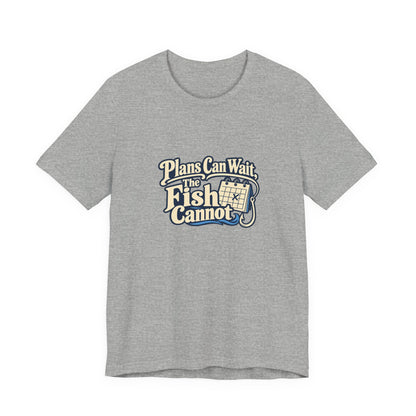 Fishing Plans Vintage Tee