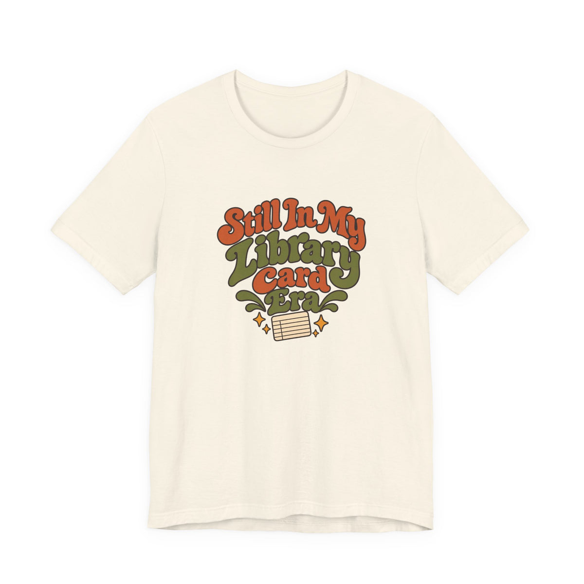 Library Card Era Vintage Tee