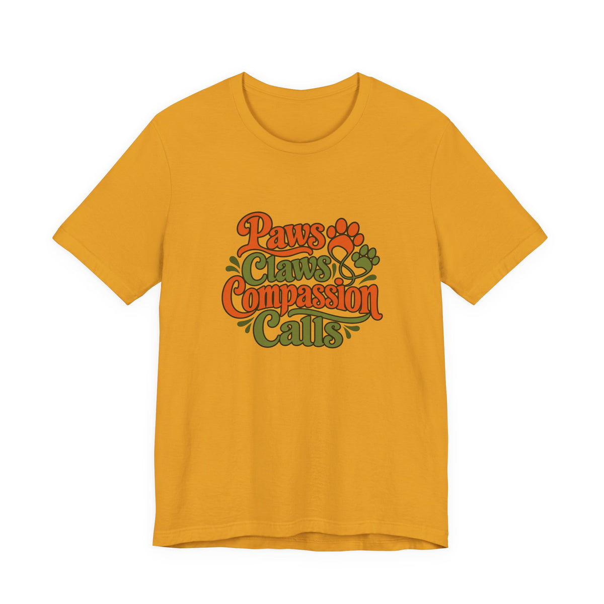 Paws Claws Compassion Vet Tee