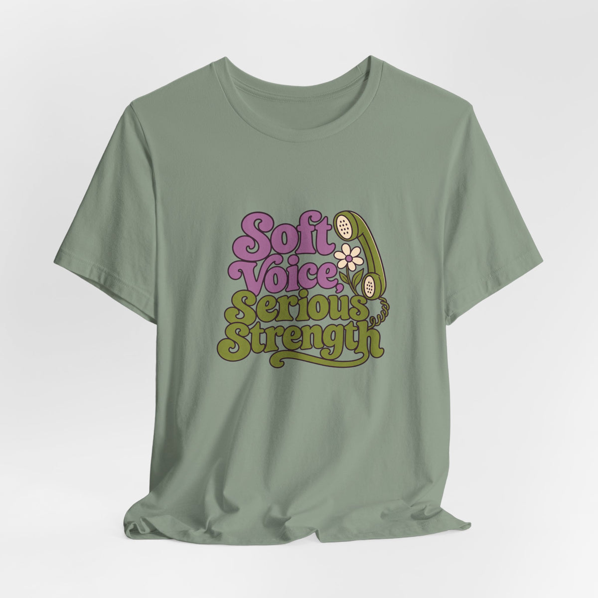 Quiet Strength Nurse Retro Tee