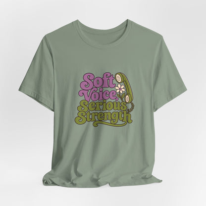 Quiet Strength Nurse Retro Tee
