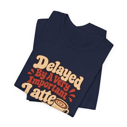 Latte Delay Retro Tee