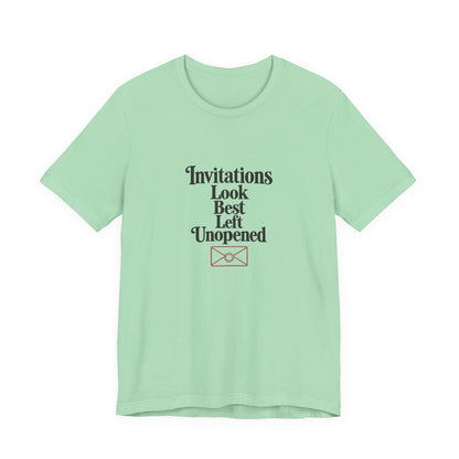 Unread Invitation Retro Shirt