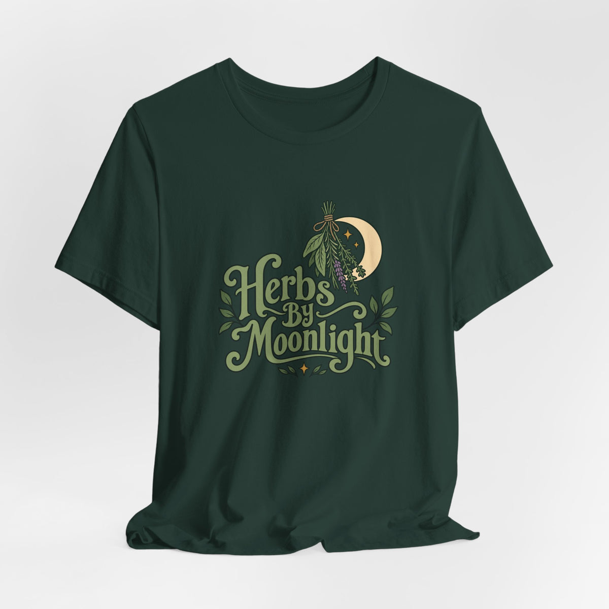 Moonlit Herbs Witchy Tee
