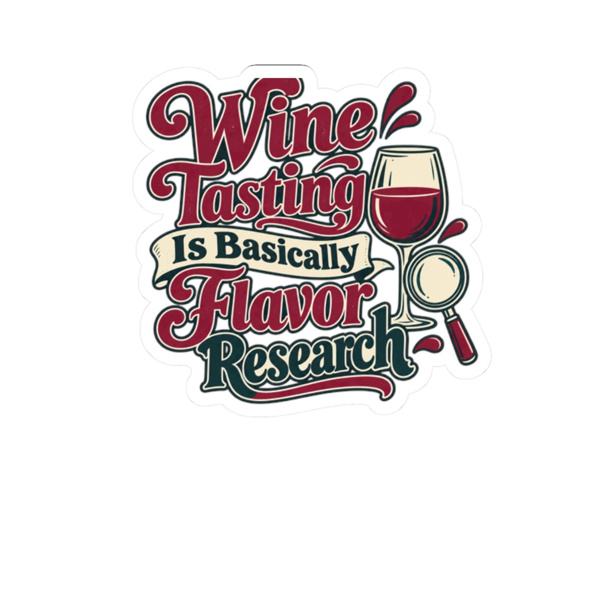 Flavor Research Club Sticker