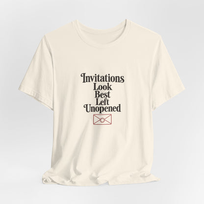 Unread Invitation Retro Shirt