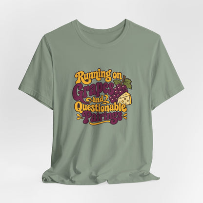 Questionable Pairings Wine Tee