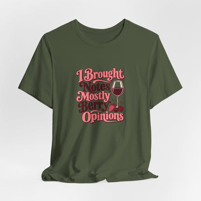 Berry Notes Wine Tasting Tee