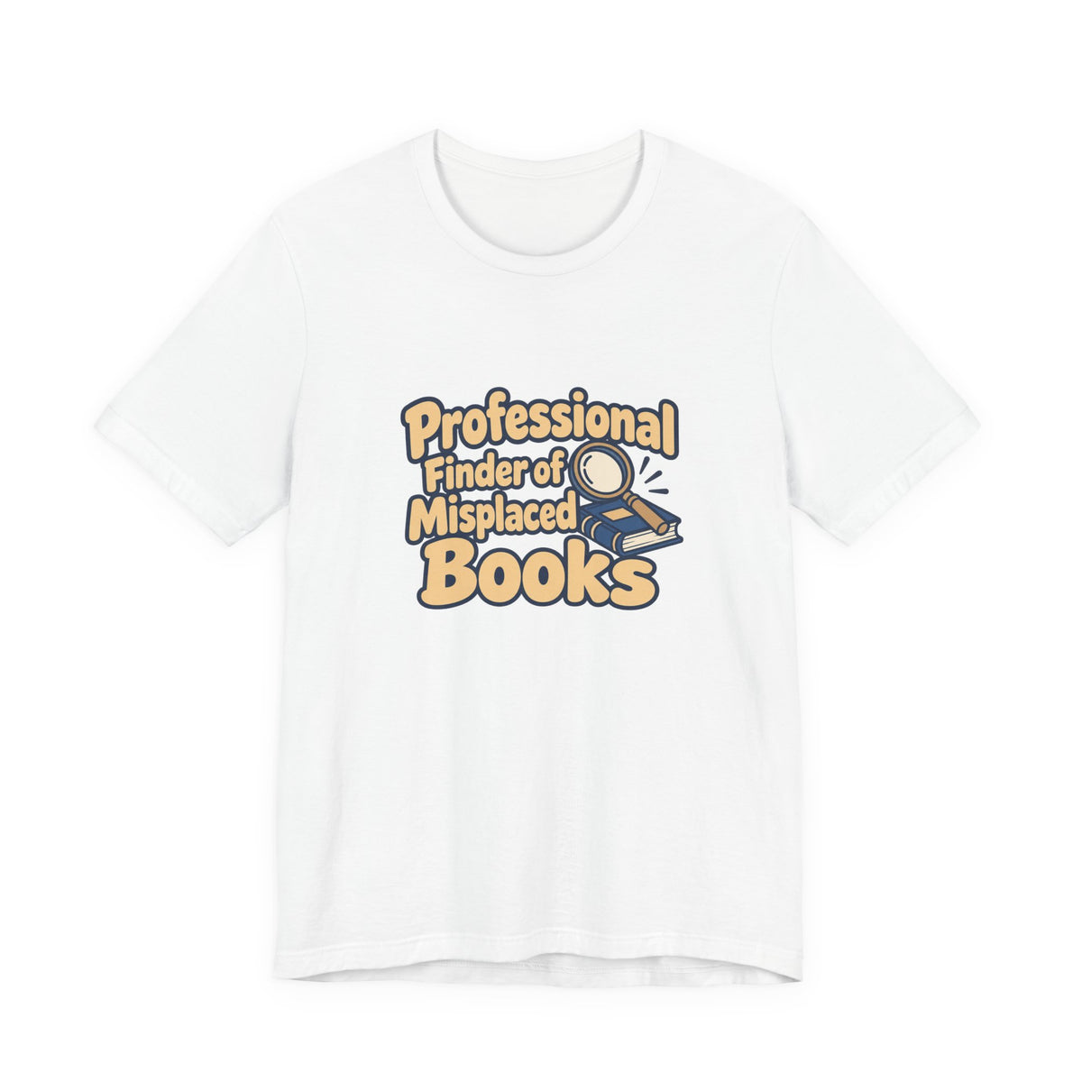 Professional Book Finder Librarian Tee