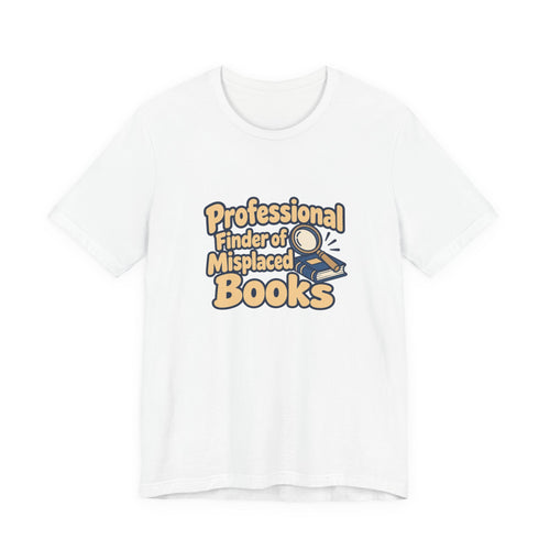 Professional Book Finder Librarian Tee