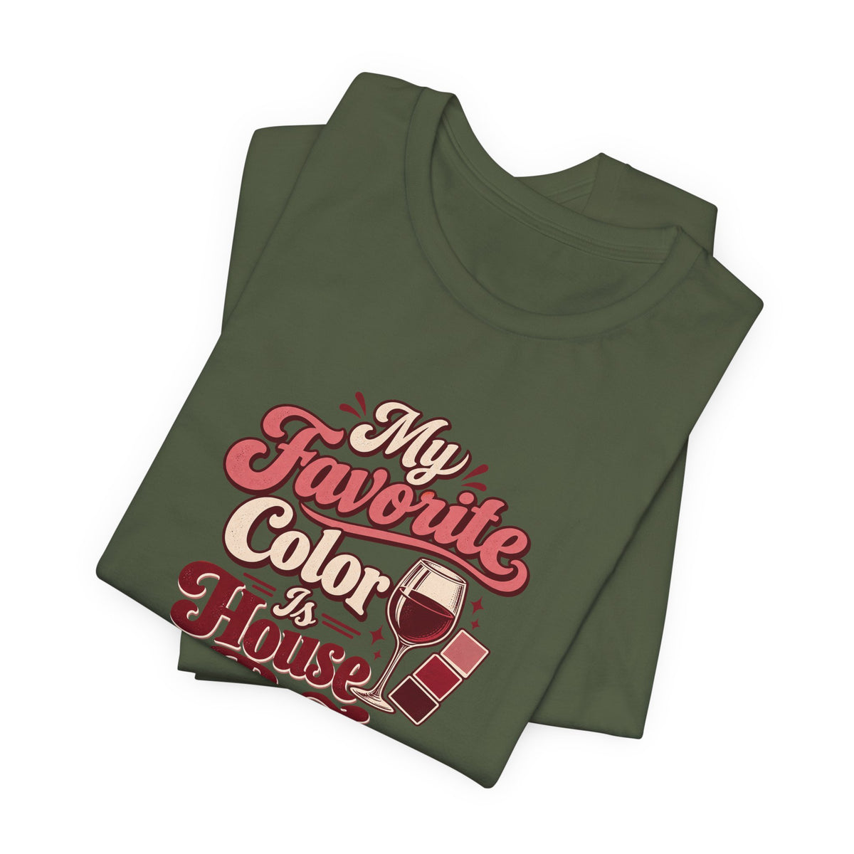 House Red Color Club Tee