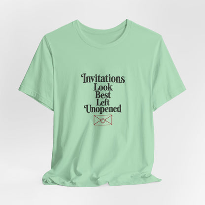 Unread Invitation Retro Shirt