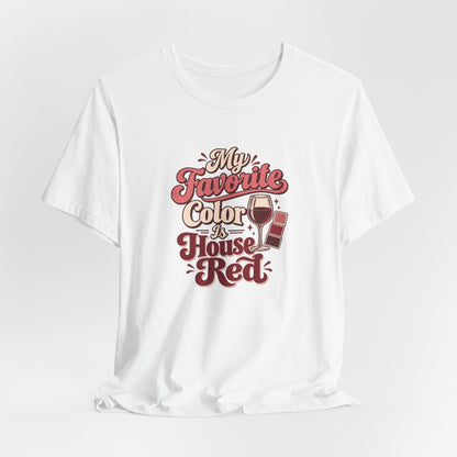 House Red Color Club Tee