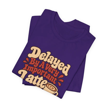 Latte Delay Retro Tee