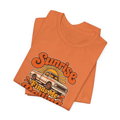 Truck Stop Sunrise Vintage Tee
