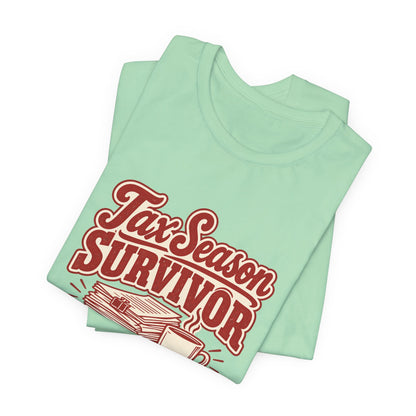 Tax Season Survivor Accountant Shirt