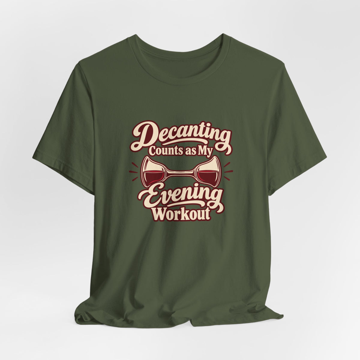 Decanting Workout Retro Shirt