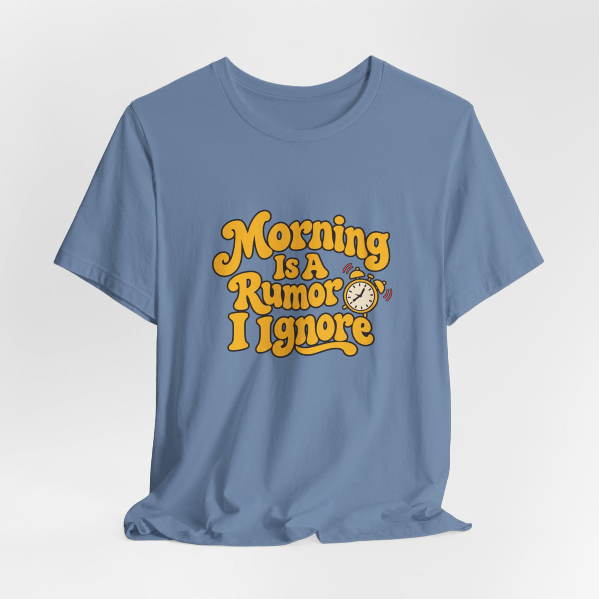 Morning Rumor Retro Humor Tee