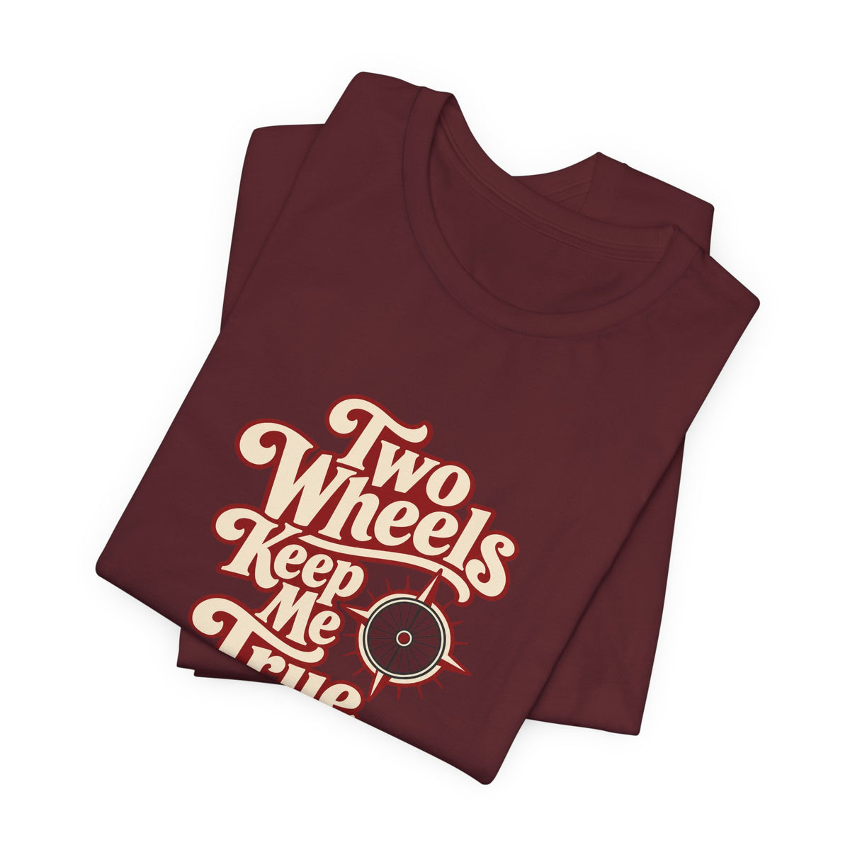 Two Wheels True North Rider Tee