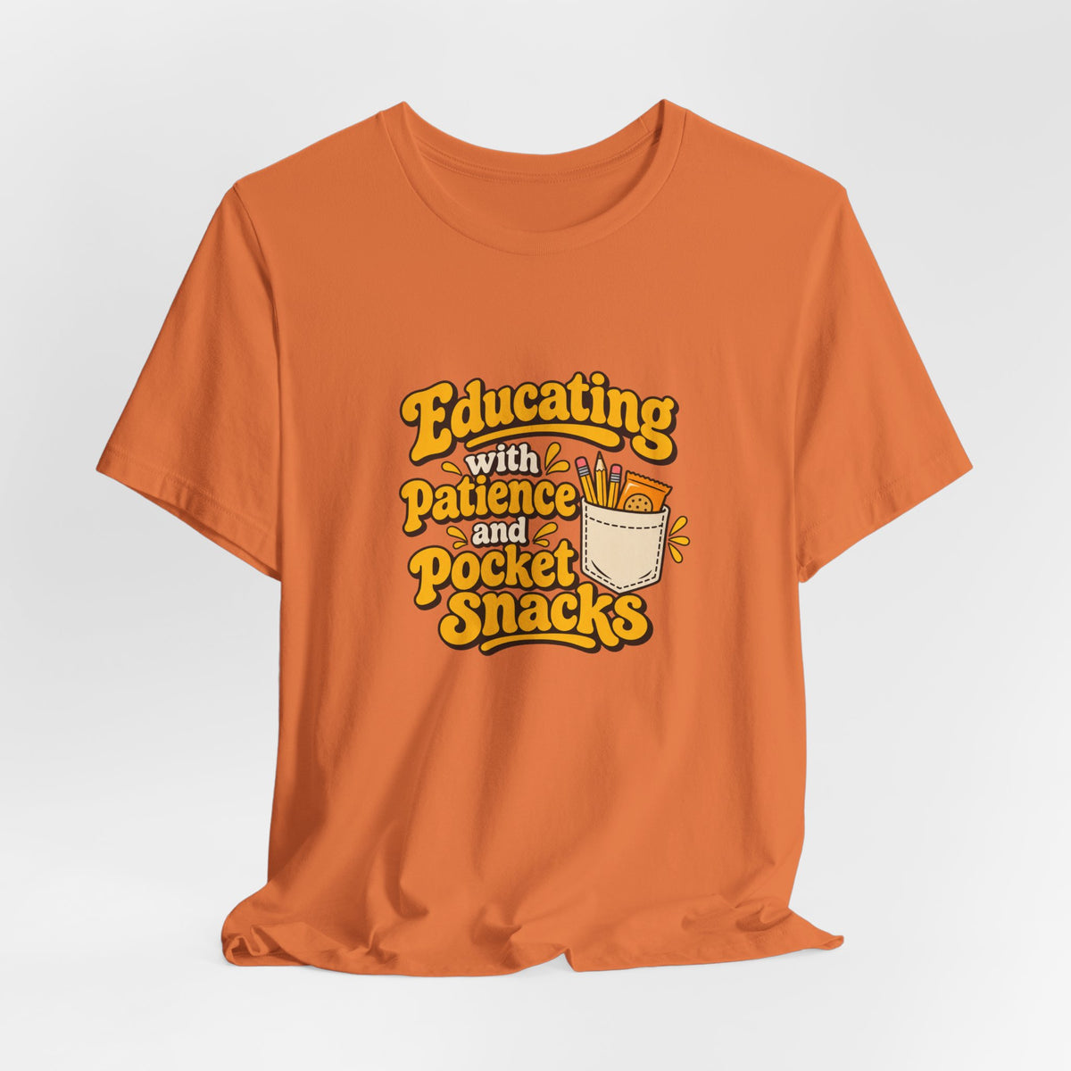 Pocket Snacks Teacher Vintage Tee