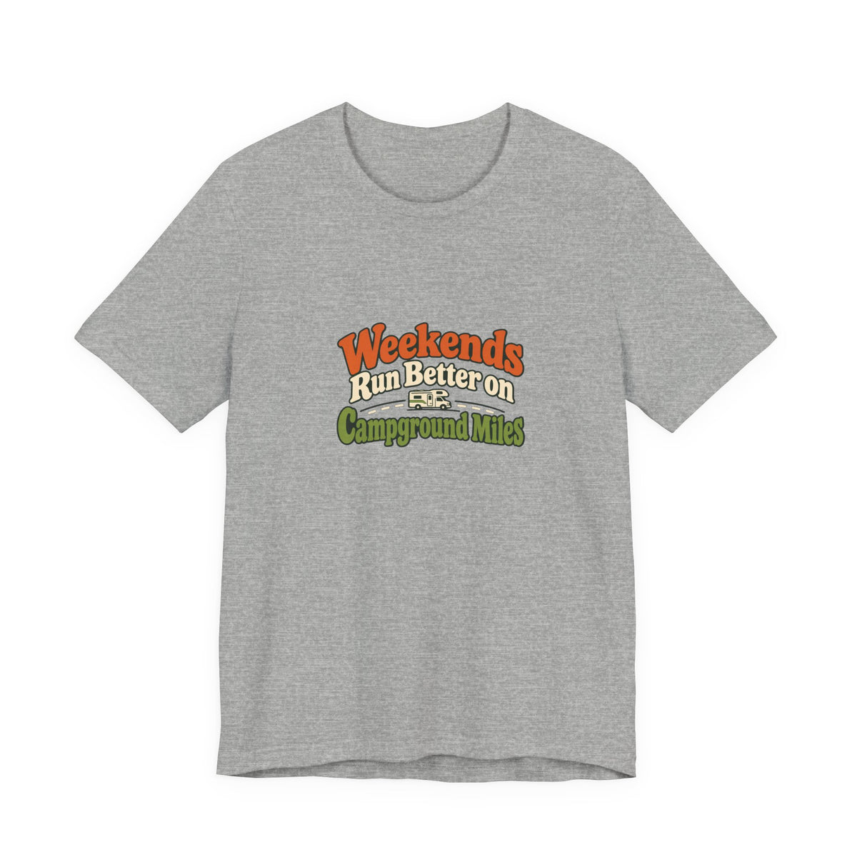 Campground Miles Retro RV Tee