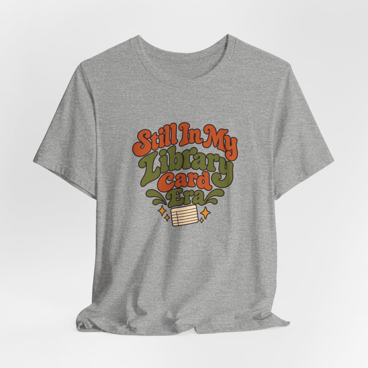 Library Card Era Vintage Tee