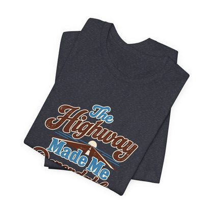 Highway Made Trucker Pride Shirt