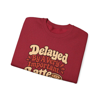 Latte Delay Retro Sweatshirt