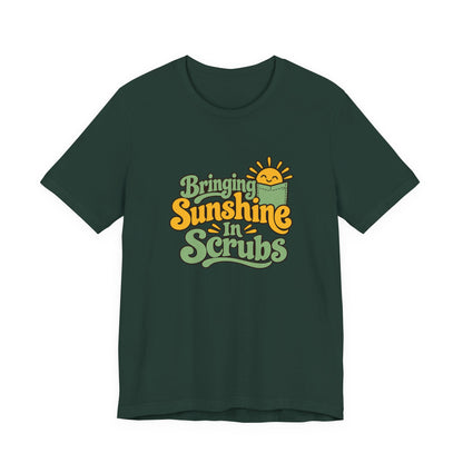 Scrubs And Sunshine Nurse Shirt