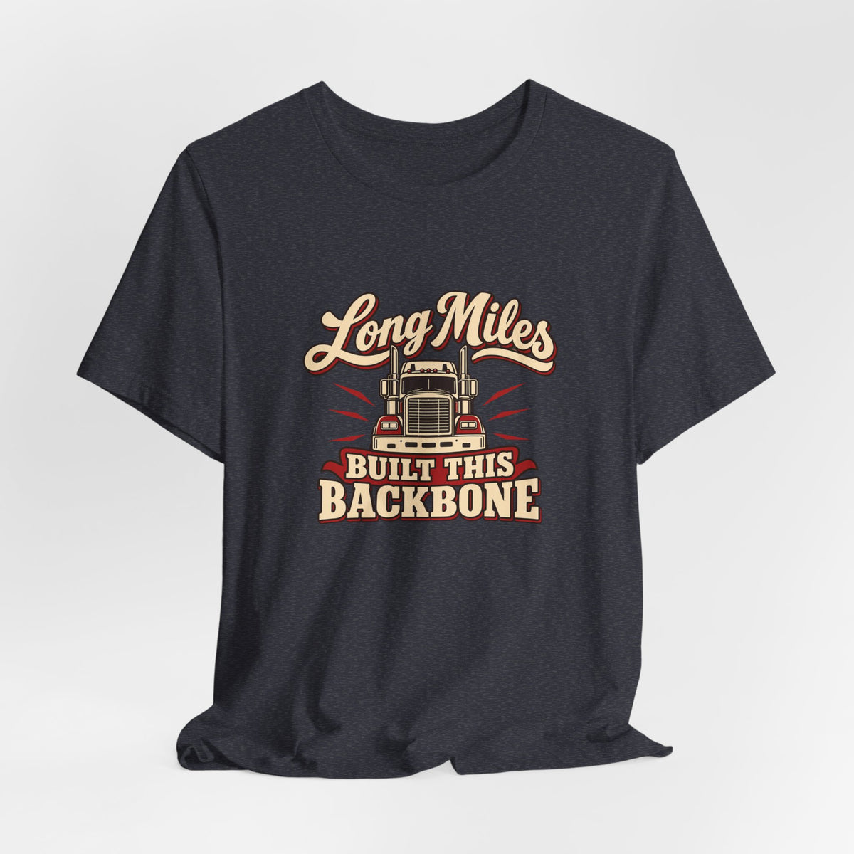 Long Haul Backbone Vintage Trucker Tee