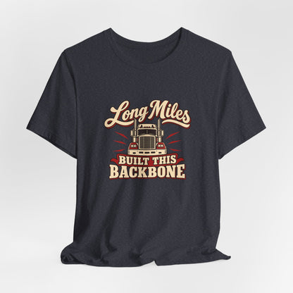 Long Haul Backbone Vintage Trucker Tee