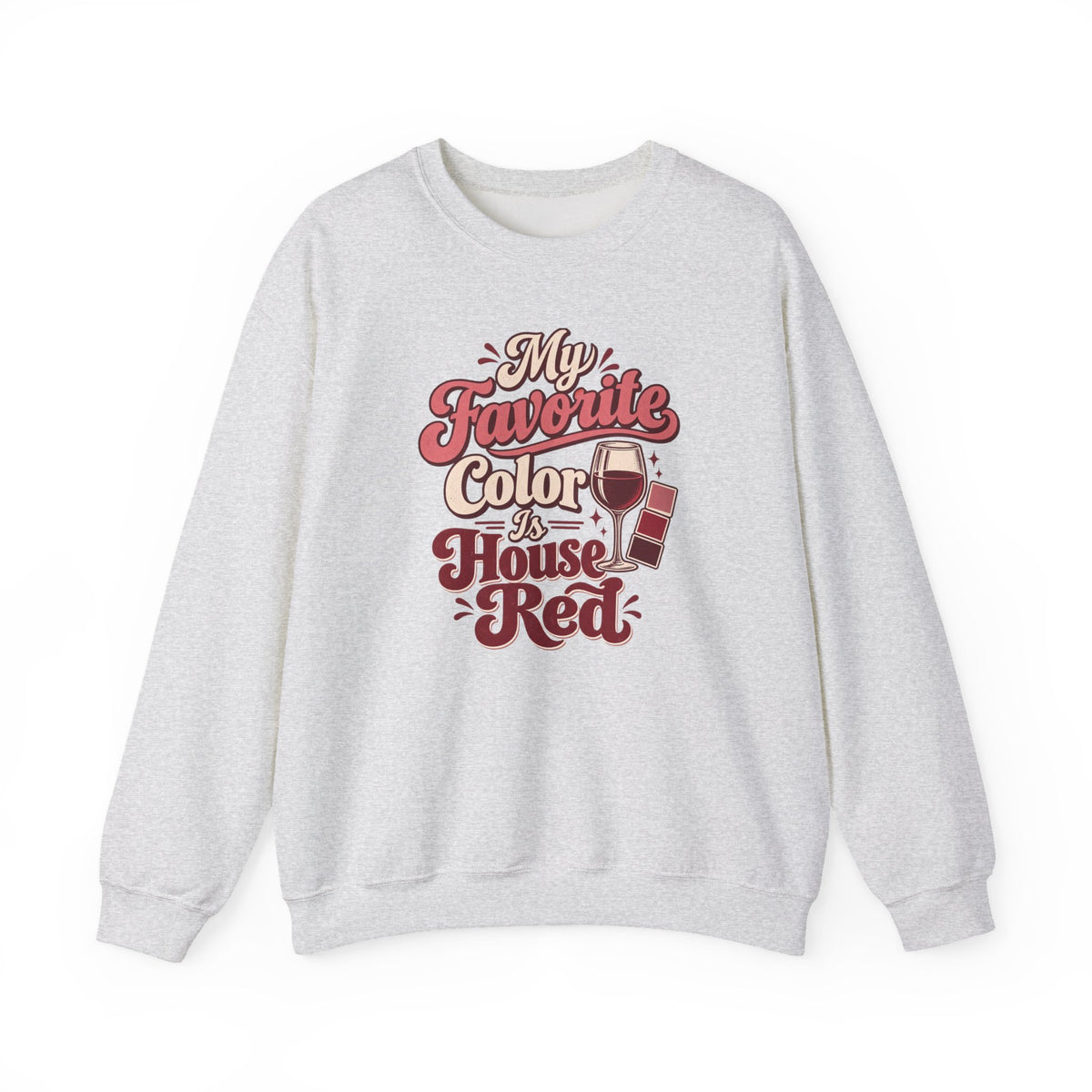 House Red Color Club Sweatshirt