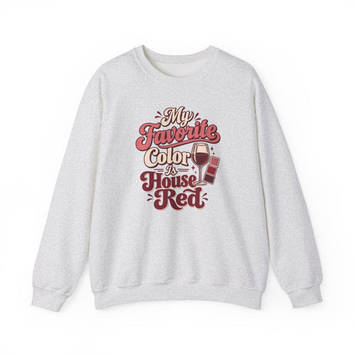 House Red Color Club Sweatshirt
