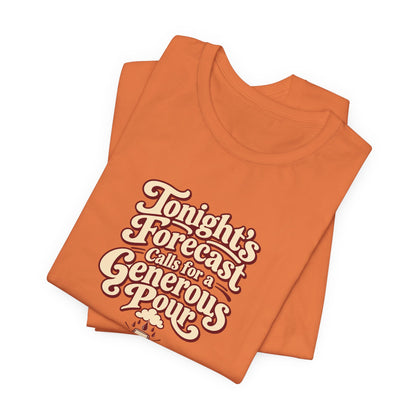 Generous Pour Forecast Retro Tee