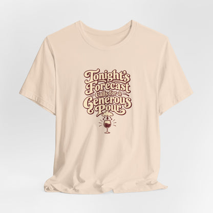 Generous Pour Forecast Retro Tee