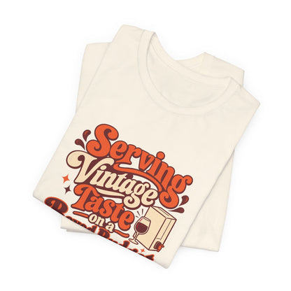 Boxed Budget Wine Tee