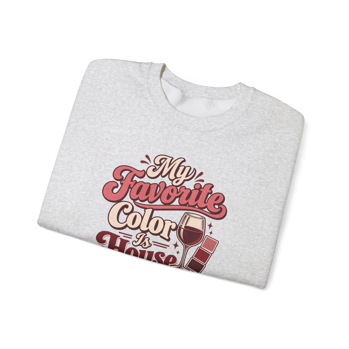 House Red Color Club Sweatshirt