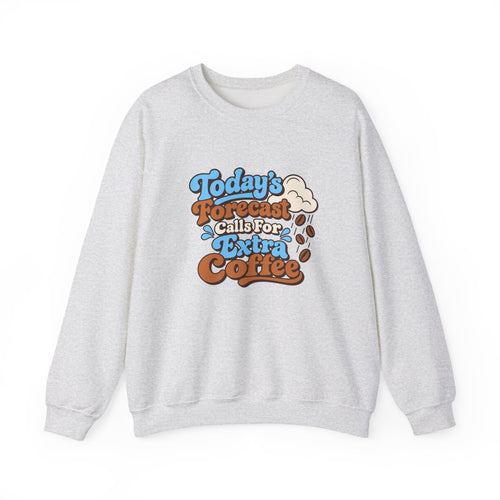 Caffeine Forecast Retro Sweatshirt