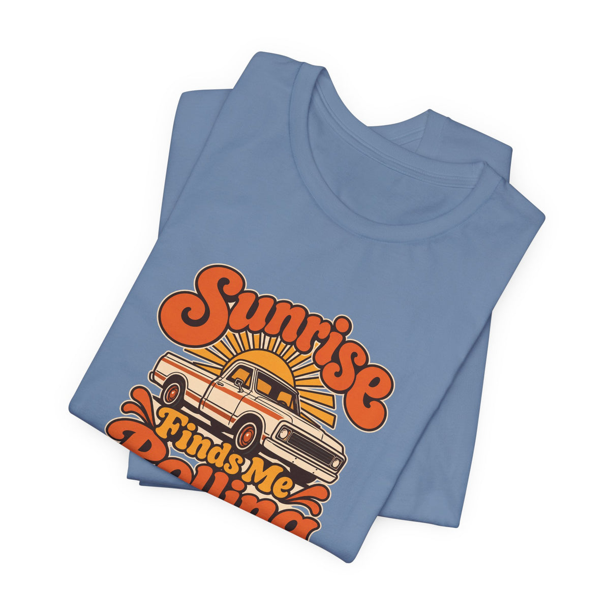 Truck Stop Sunrise Vintage Tee