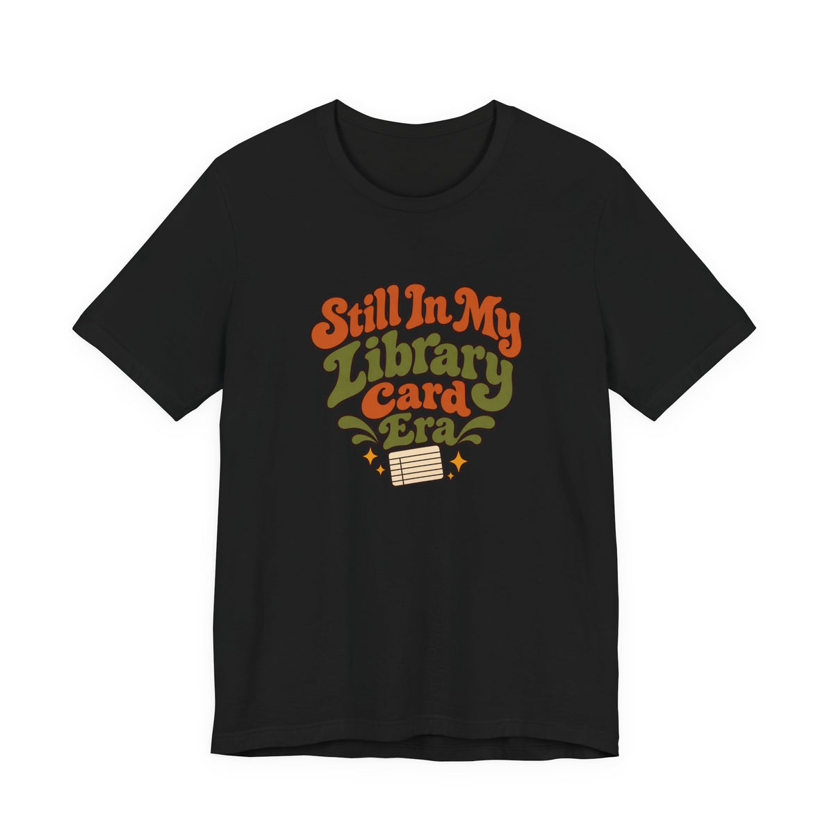 Library Card Era Vintage Tee