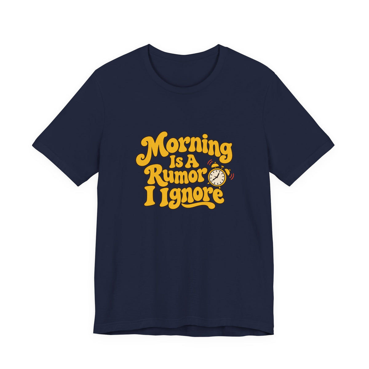 Morning Rumor Retro Humor Tee