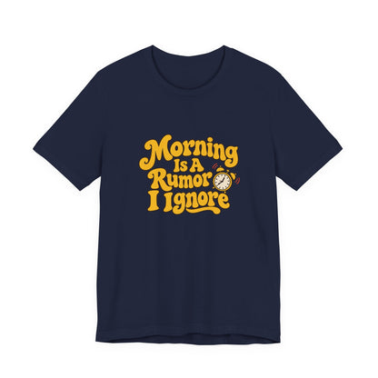 Morning Rumor Retro Humor Tee