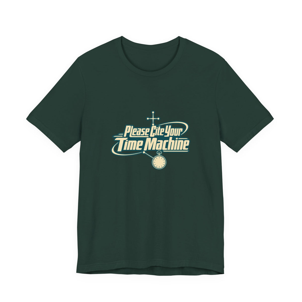 Cite Your Time Machine Teacher Tee