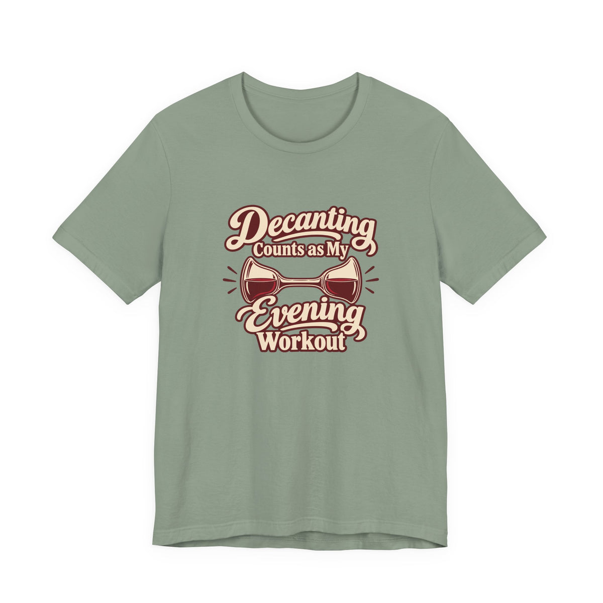 Decanting Workout Retro Shirt