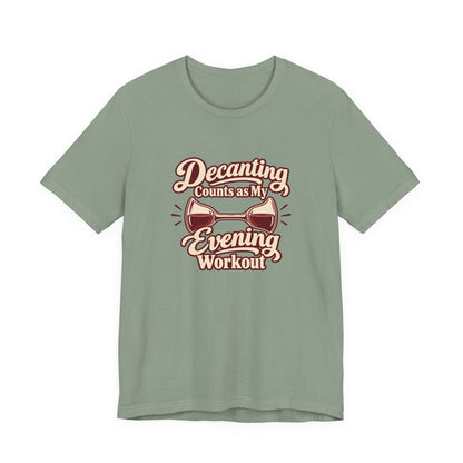 Decanting Workout Retro Shirt